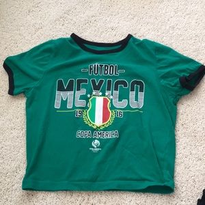 Forever 21 Soccer Crop Top